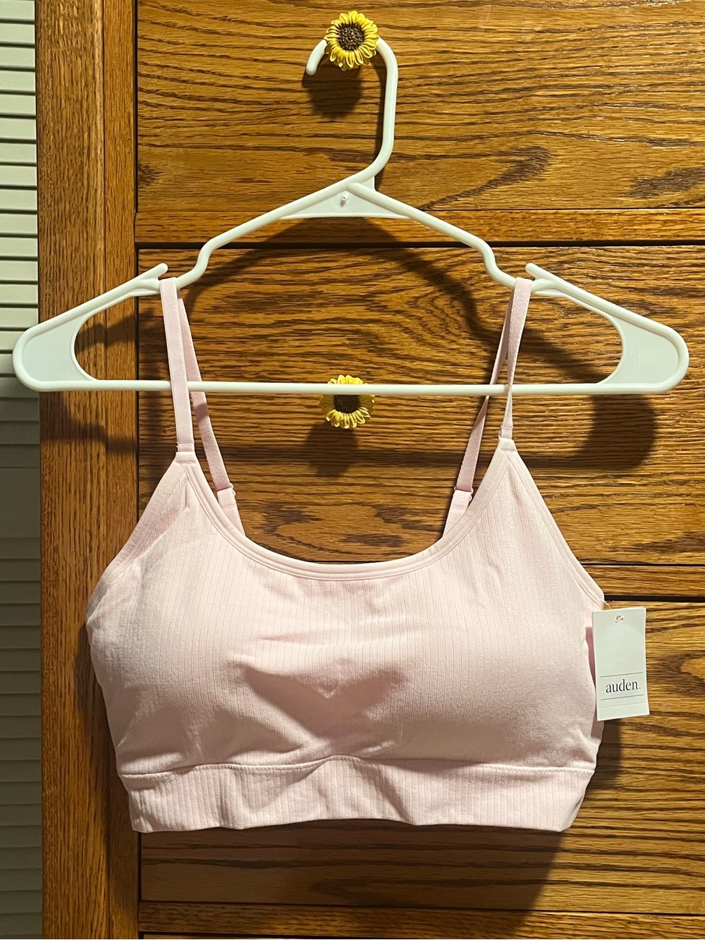 Auden Light Pink Seamless Bralette